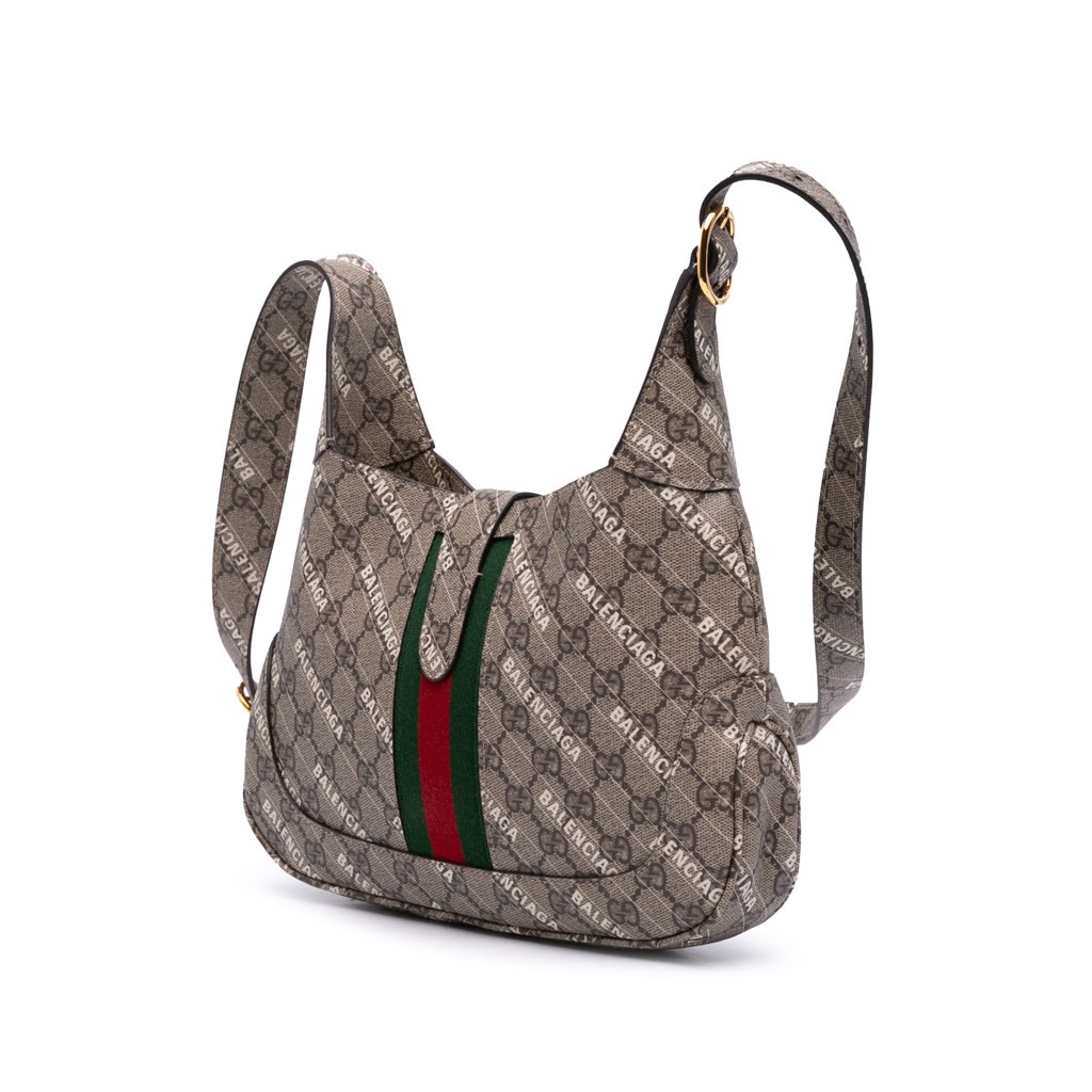 Gucci Balenciaga The Hacker Project Small GG Supreme Web Jackie 1961 - 2