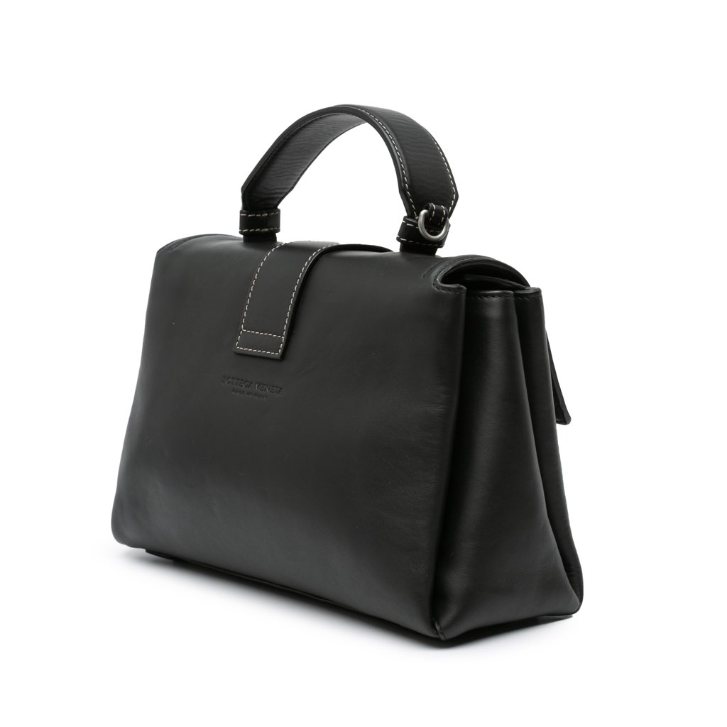 Bottega Veneta Small Nappa Piazza Top Handle - 2