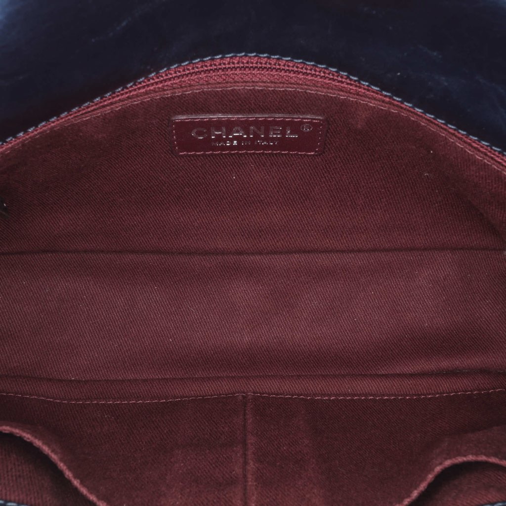 Chanel Quilted Glazed Calfskin Coco Pleats Flap - 4