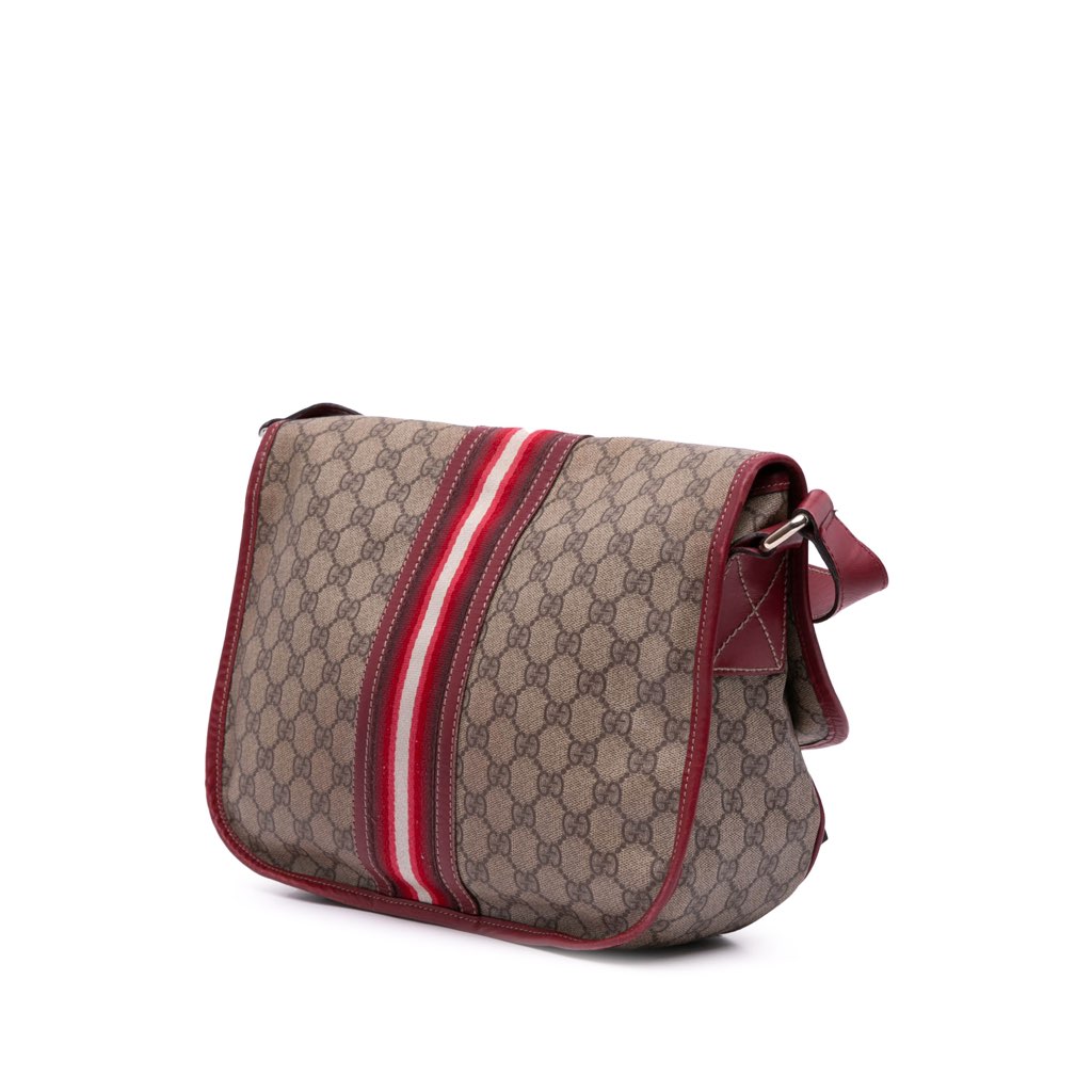 Gucci GG Supreme Web Crossbody - 2