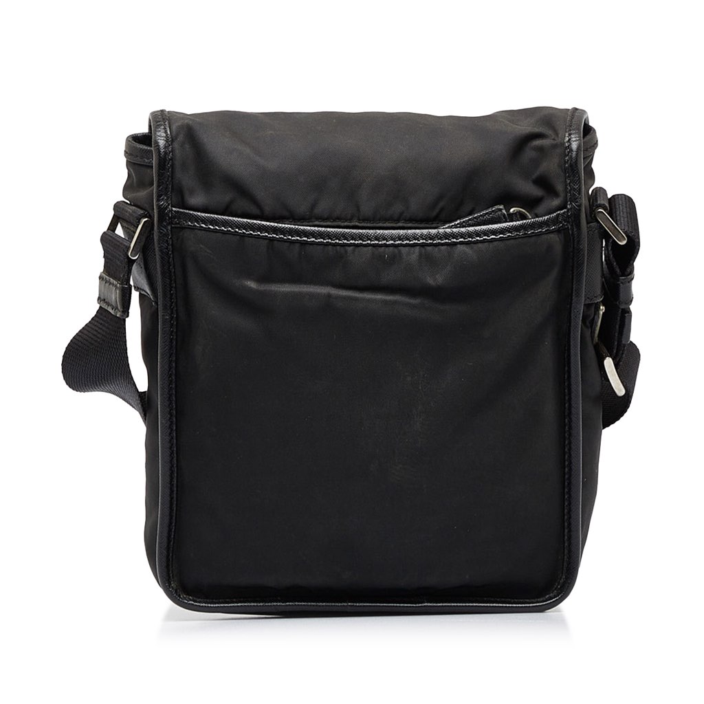 Prada Tessuto Buckle Messenger Bag - 3