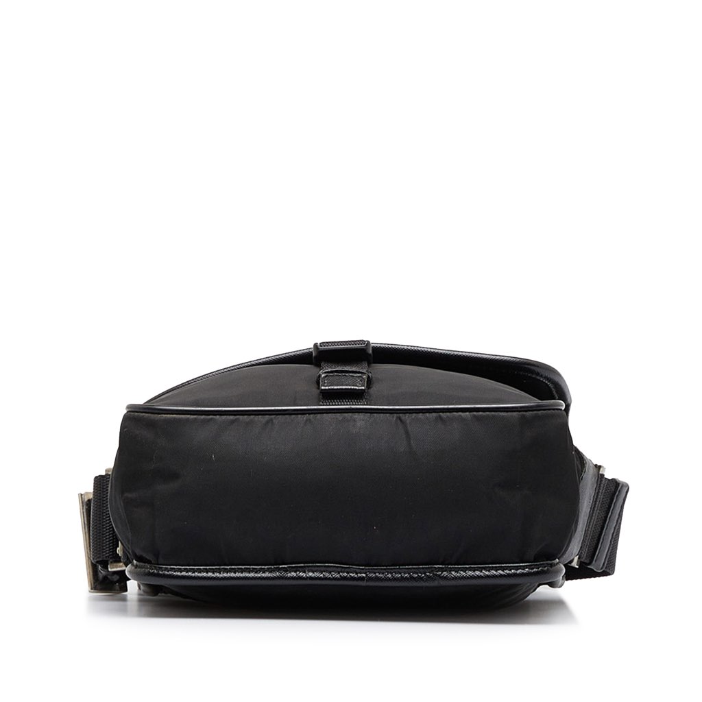 Prada Tessuto Buckle Messenger Bag - 4