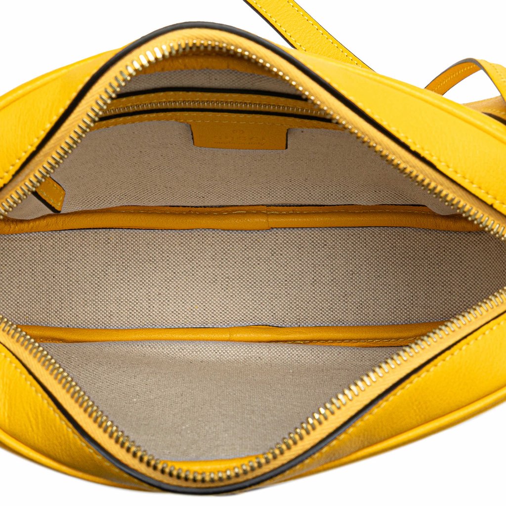 Gucci GG Star Embossed Leather Crossbody - 4