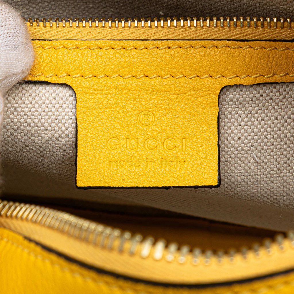 Gucci GG Star Embossed Leather Crossbody - 5