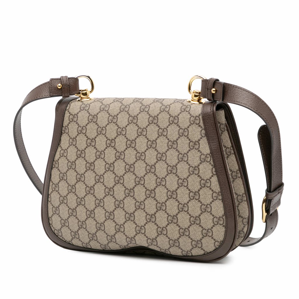 Gucci Medium GG Supreme Blondie Crossbody - Back view