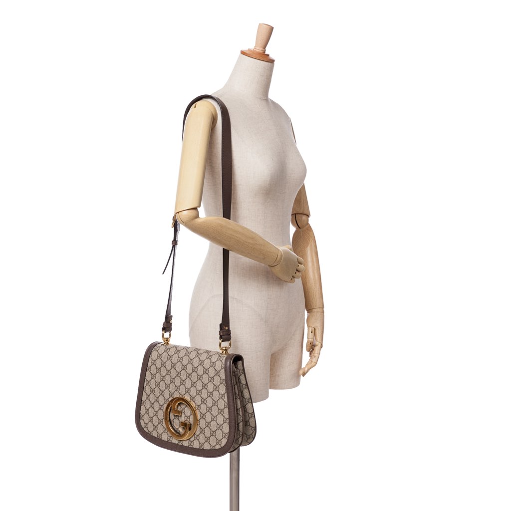 Gucci Medium GG Supreme Blondie Crossbody - Image 14