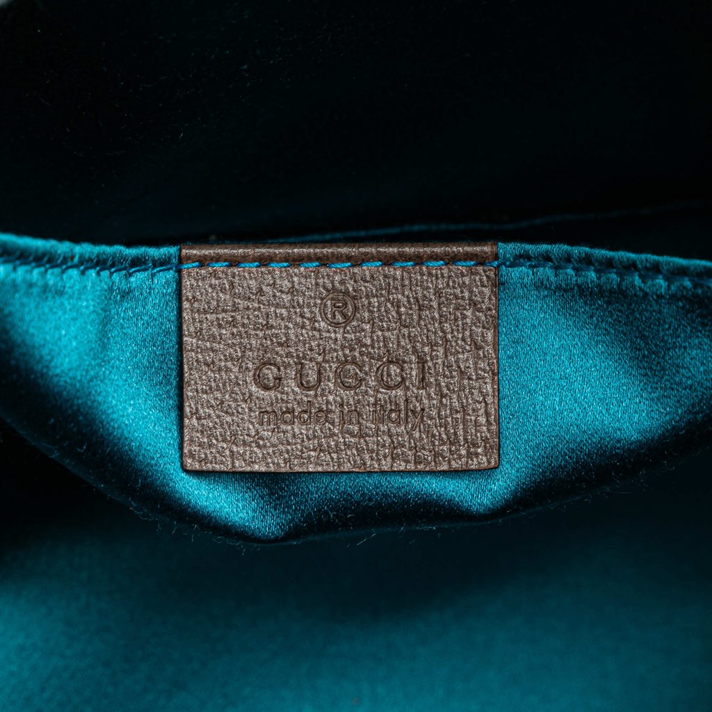 Gucci Small GG Supreme Ophidia Dome Crossbody - 5