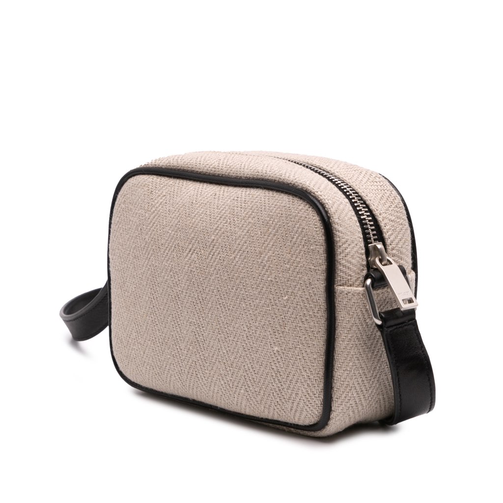 Saint Laurent Small Canvas Camp Camera Bag - 2