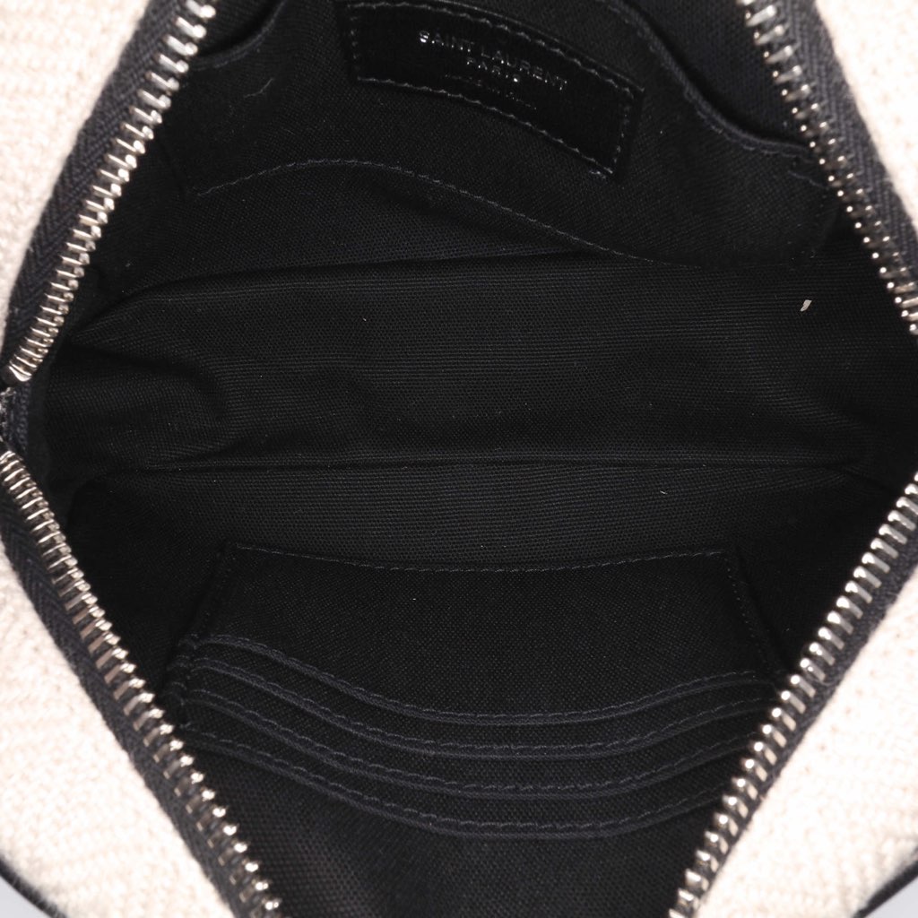 Saint Laurent Small Canvas Camp Camera Bag - 4