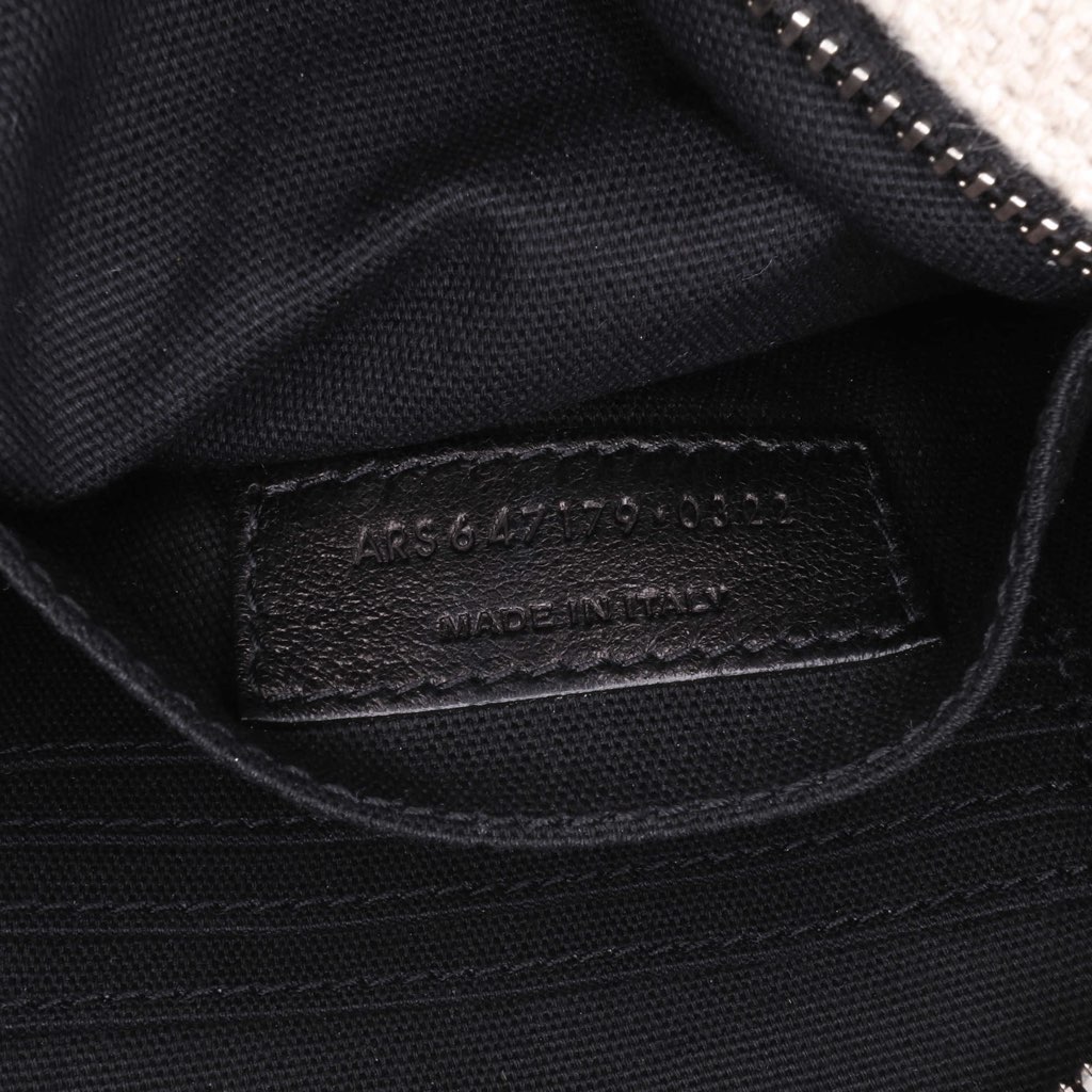Saint Laurent Small Canvas Camp Camera Bag - 5
