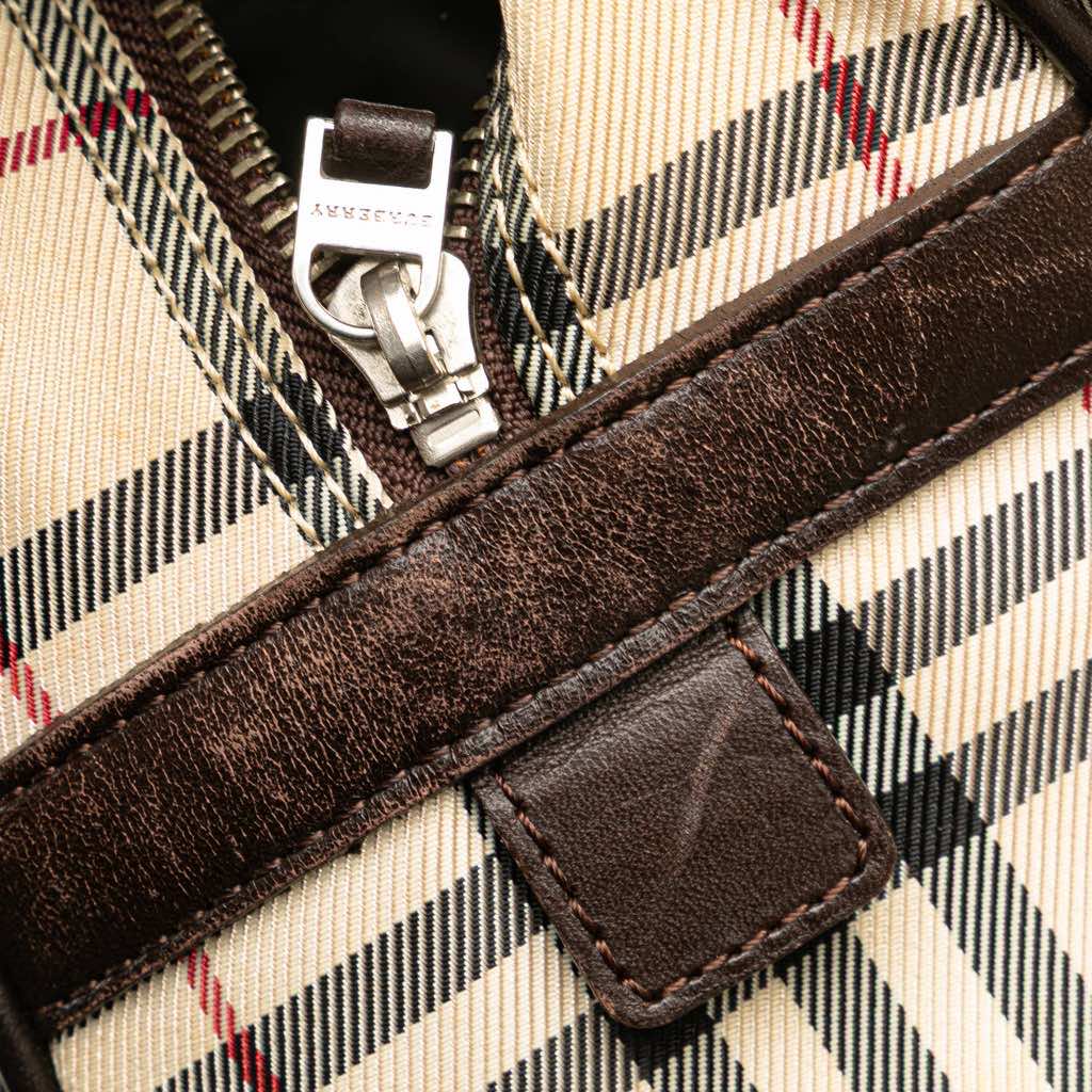 Burberry House Check Canvas Handbag - Detail 2
