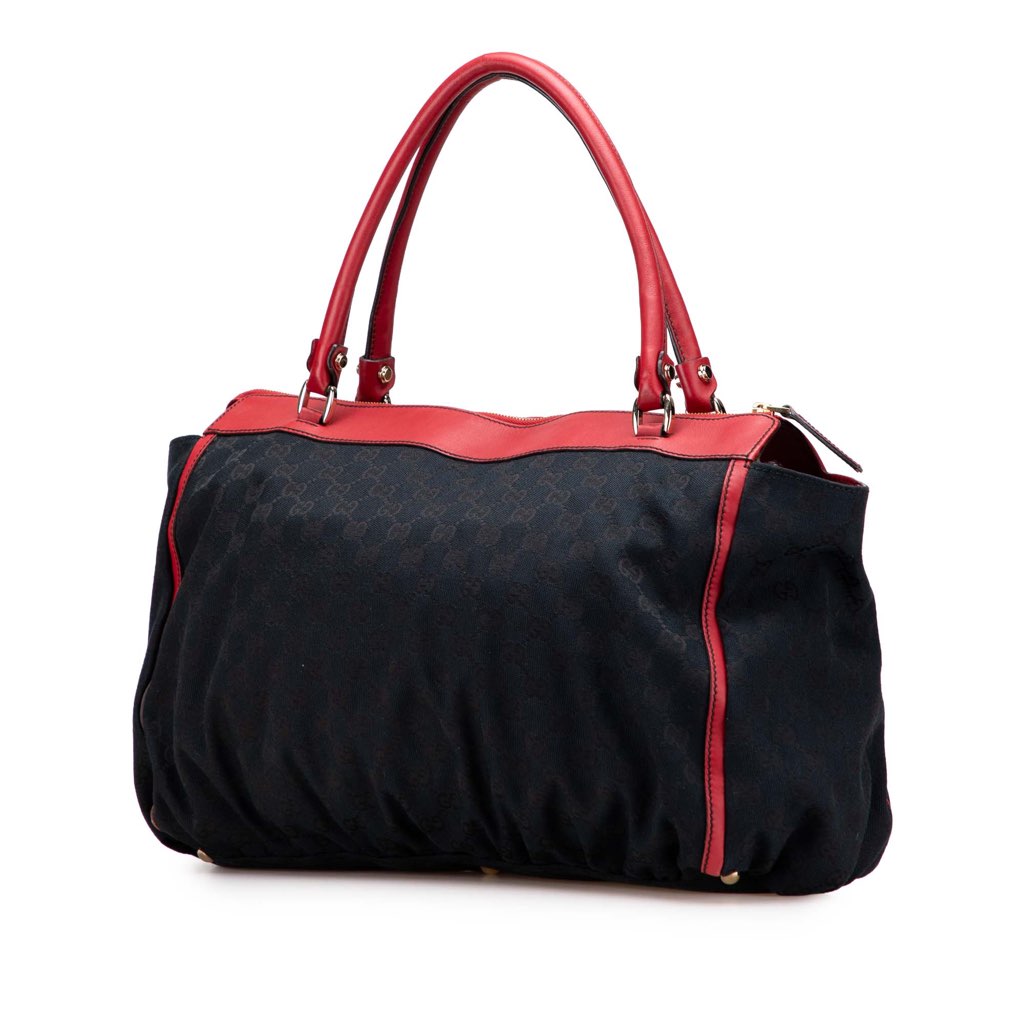 Gucci GG Canvas Abbey D Ring Tote - Back view