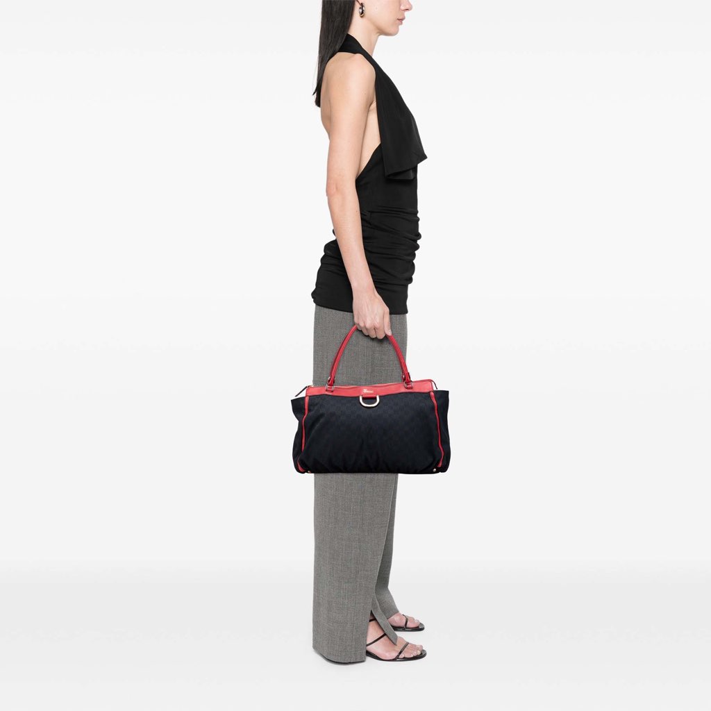 Gucci GG Canvas Abbey D Ring Tote - Image 14