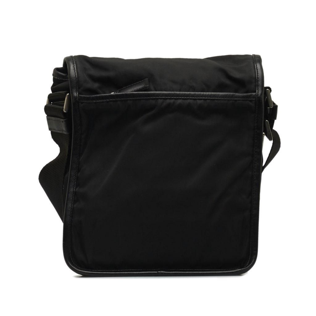 Prada Tessuto Buckle Messenger Bag - Image 6