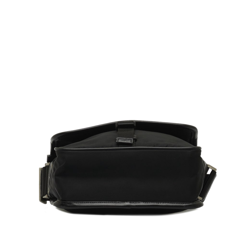 Prada Tessuto Buckle Messenger Bag - 4