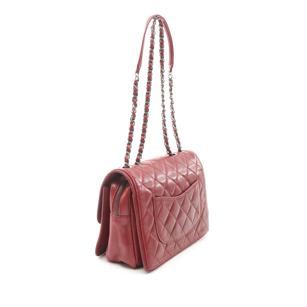 Chanel Medium Quilted Lambskin Citizen Zip Flap - 2