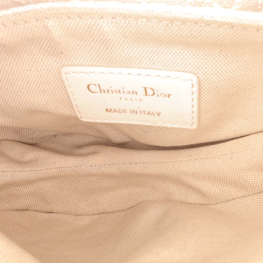 Dior Mini Oblique Canvas Saddle Bag - 4