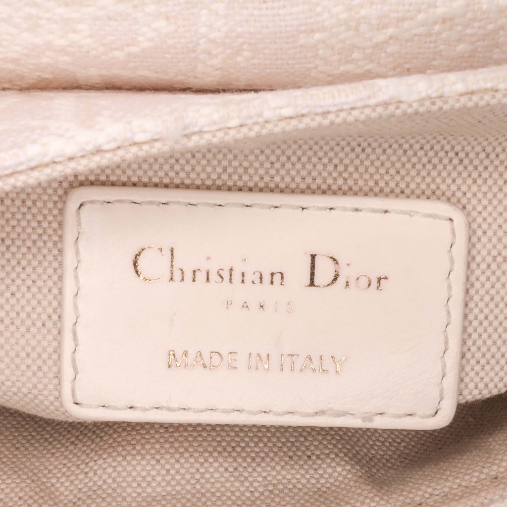 Dior Mini Oblique Canvas Saddle Bag - 5