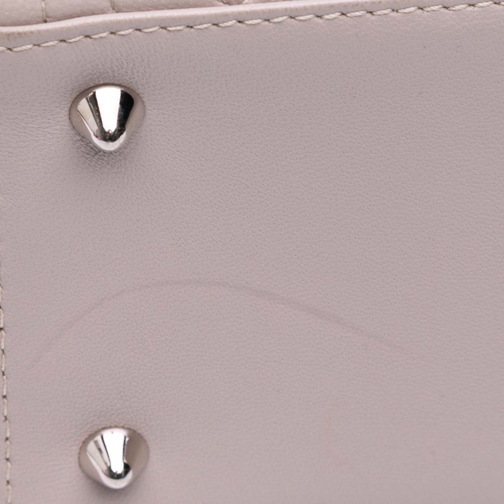 Dior Medium Tricolor Lambskin Cannage Lady Dior - Detail 2