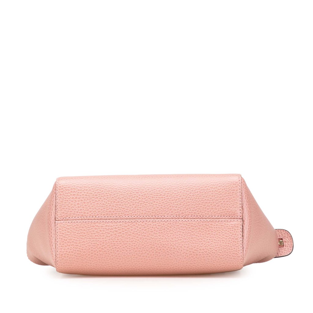 Gucci Mini Leather Swing Satchel - Image 6