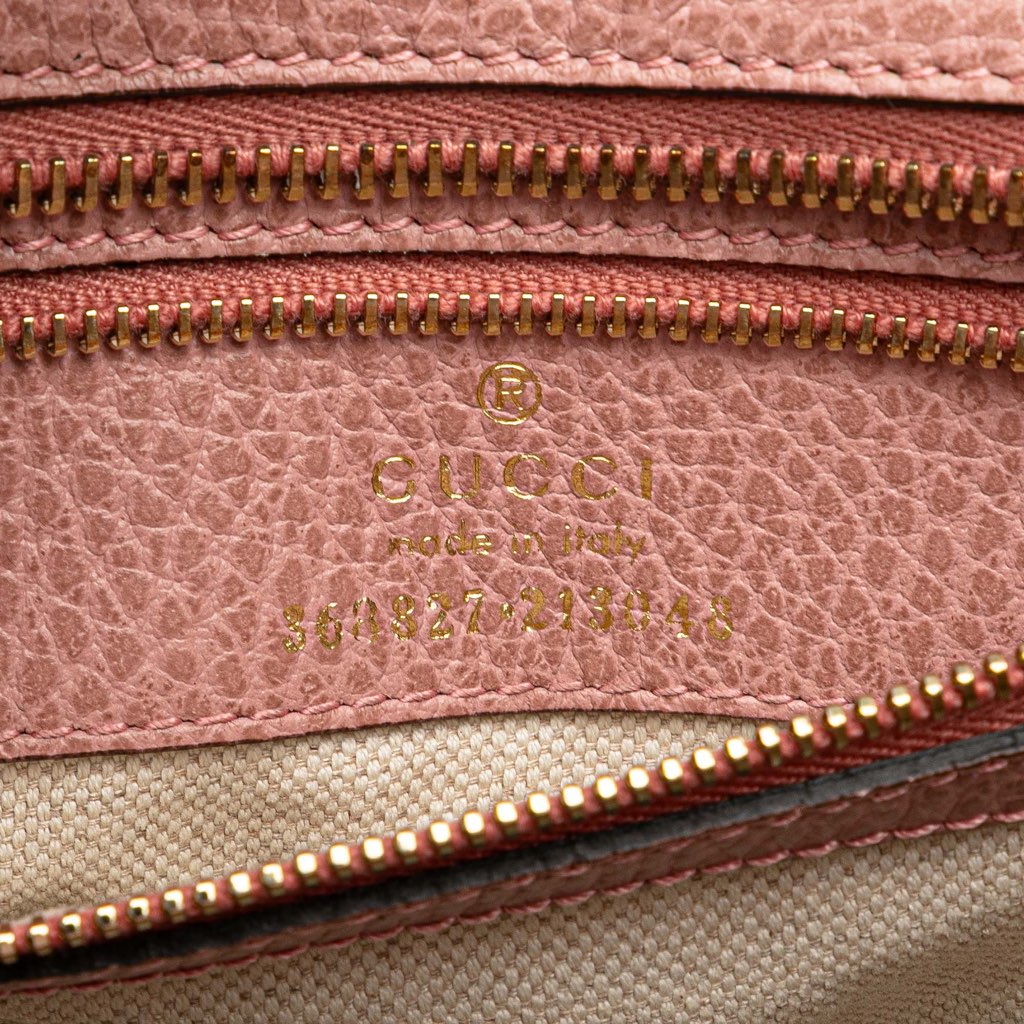 Gucci Mini Leather Swing Satchel - Detail 1