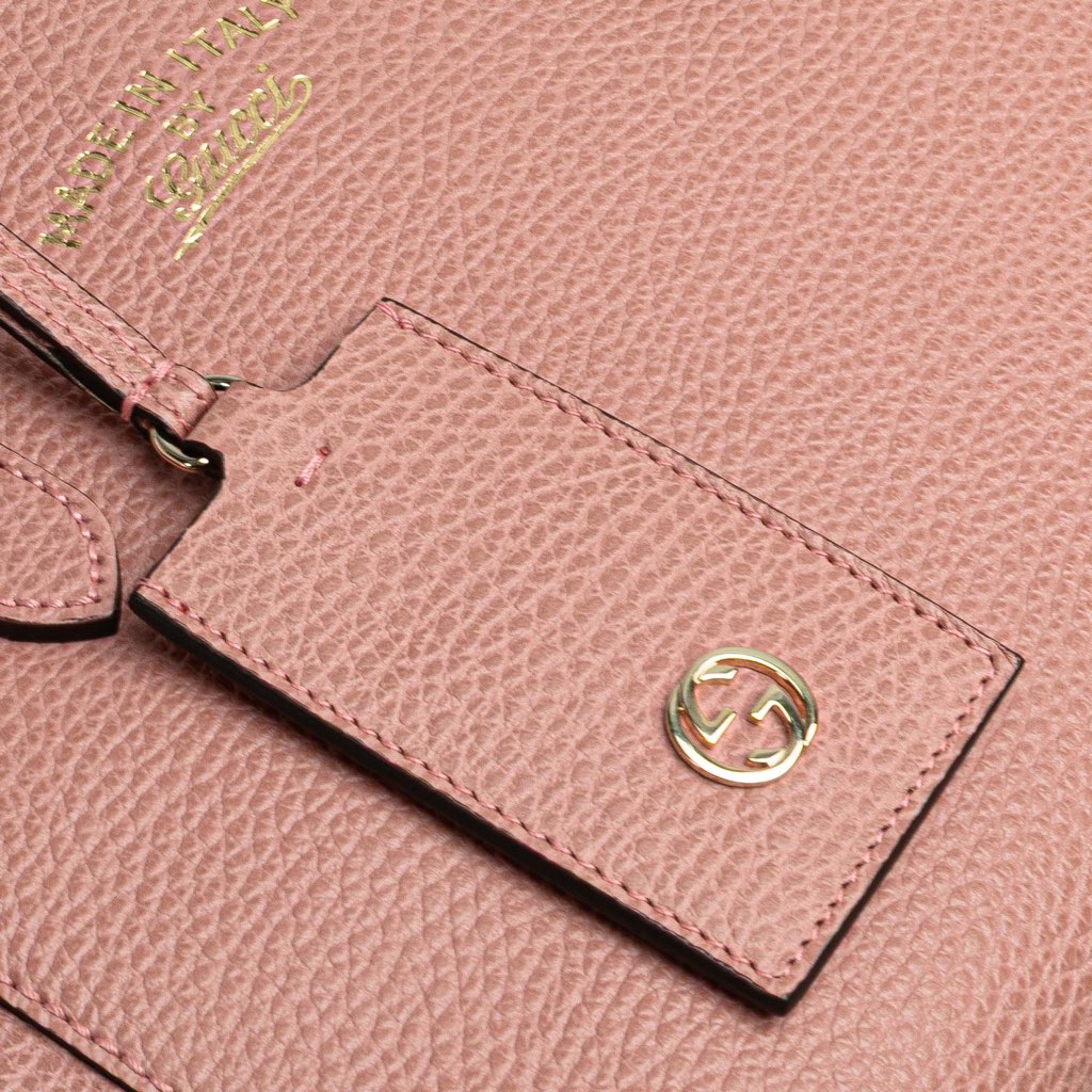 Gucci Mini Leather Swing Satchel - Image 10