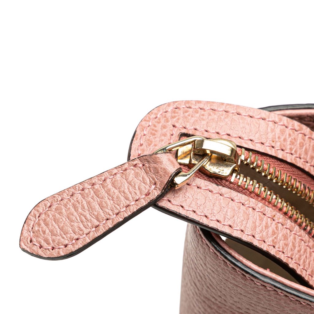 Gucci Mini Leather Swing Satchel - Image 12