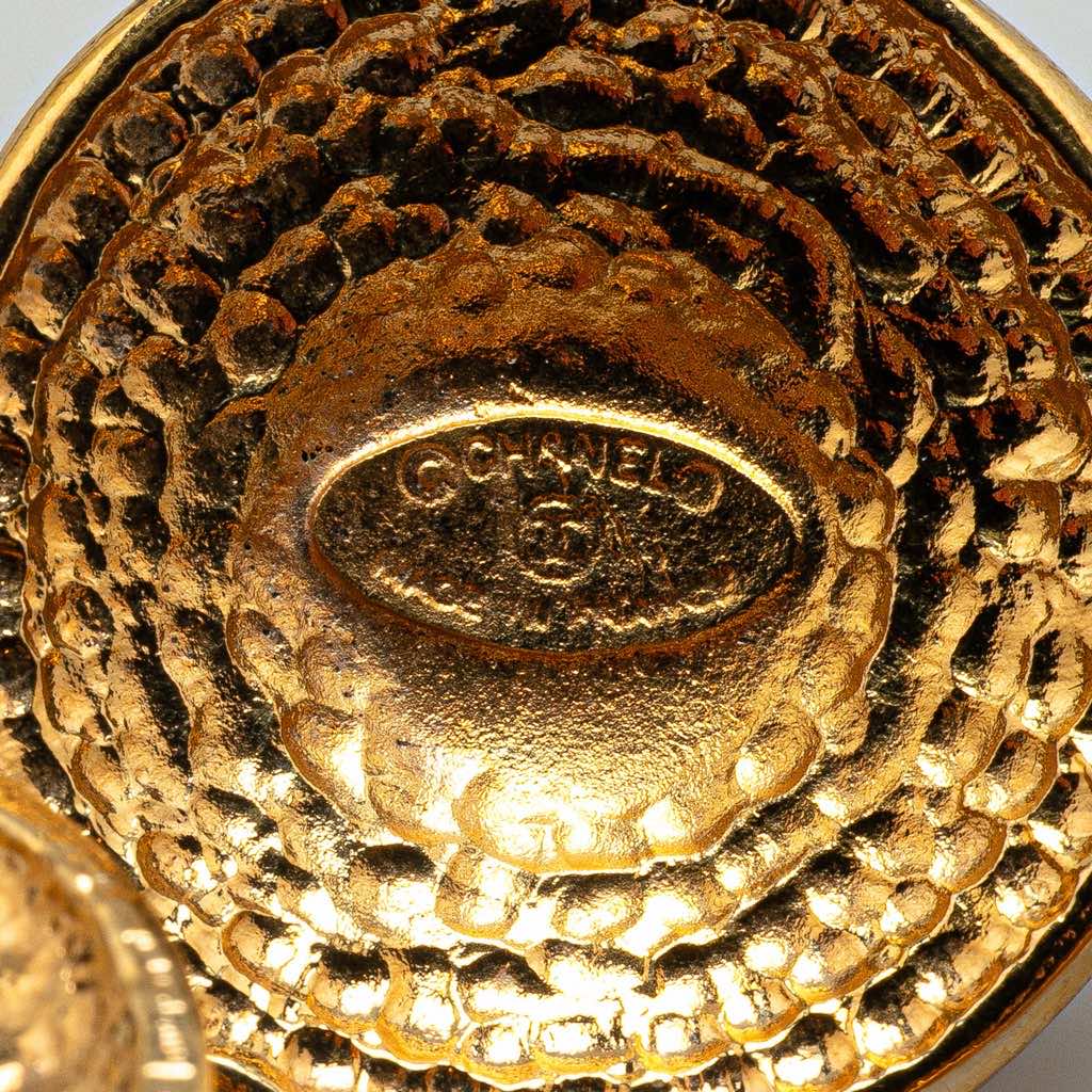 Chanel Gold Plated CC Medallion Link Bracelet - 3