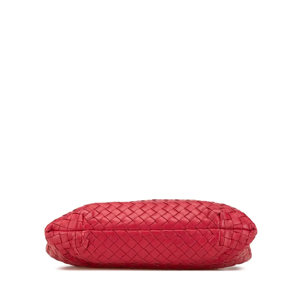 Bottega Veneta Small Nappa Intrecciato Capri Red Leather Very good - Inside View