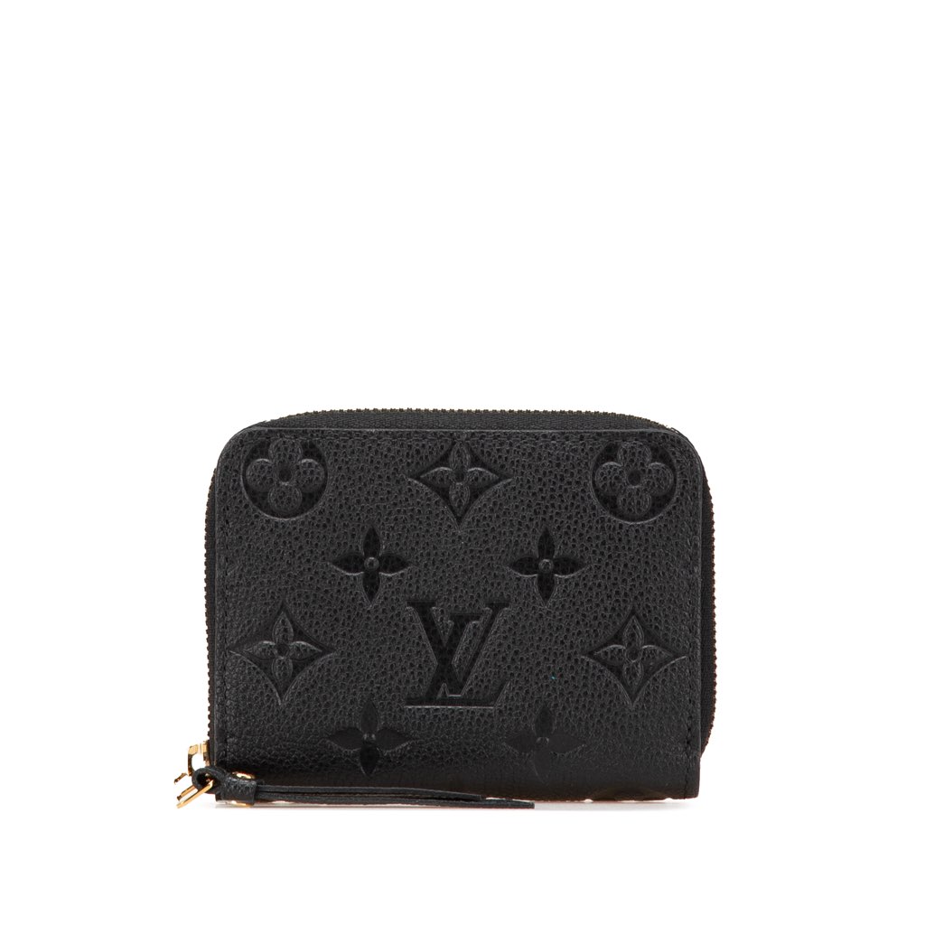 Louis Vuitton Monogram Empreinte Zippy Coin Purse