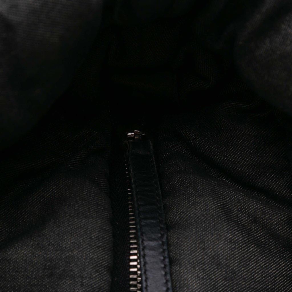 Chanel Large Quilted Denim Coco Cocoon Tote - Image 10