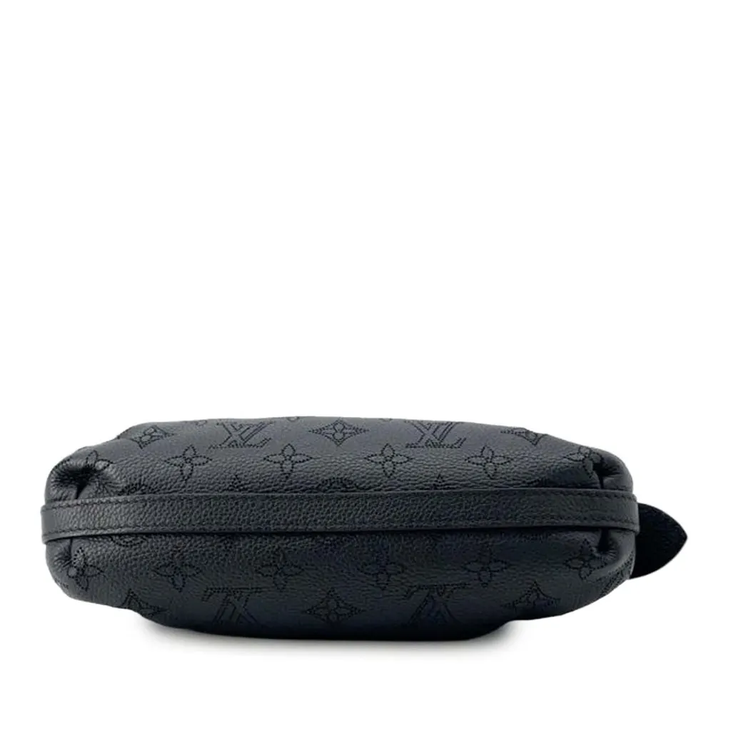 Louis Vuitton Monogram Mahina Scala Mini Pouch Black Leather Good - Inside View