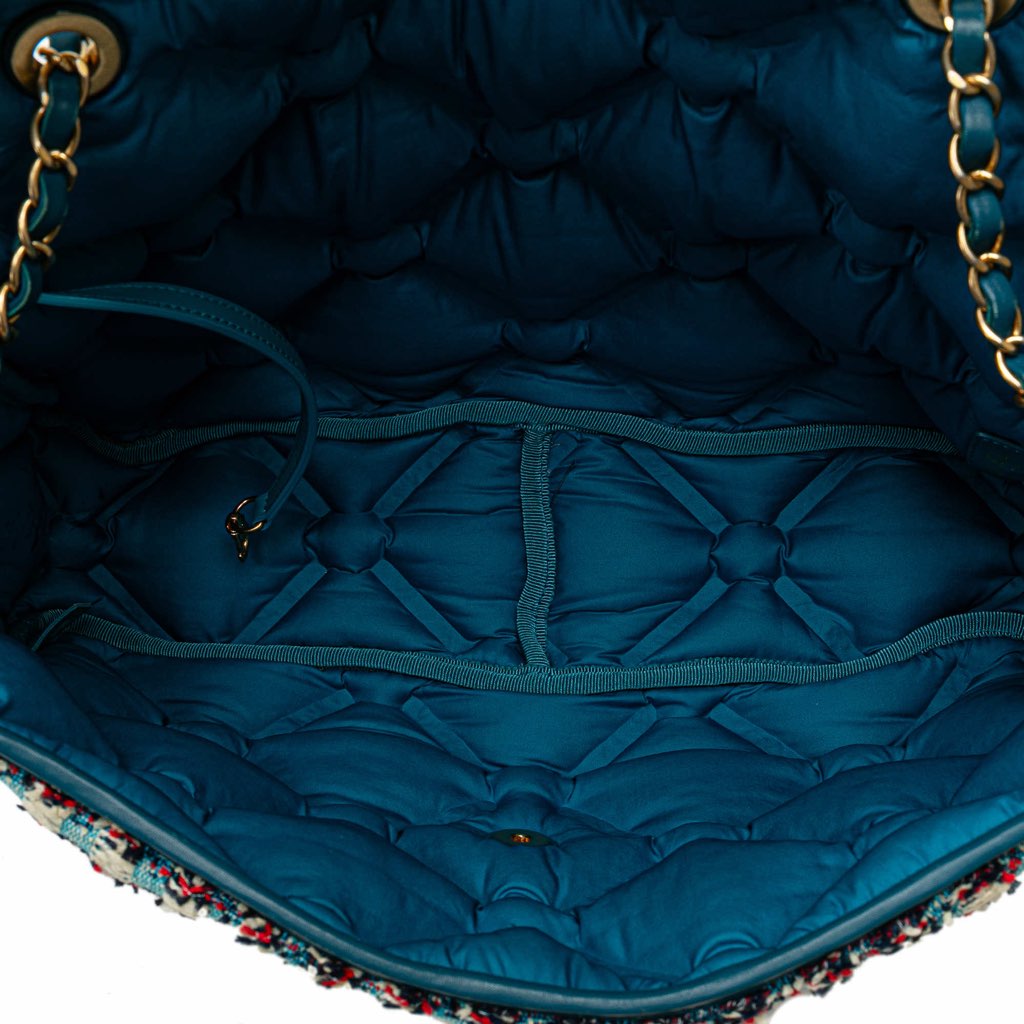 Chanel Maxi Tweed Chesterfield Single Flap - 5