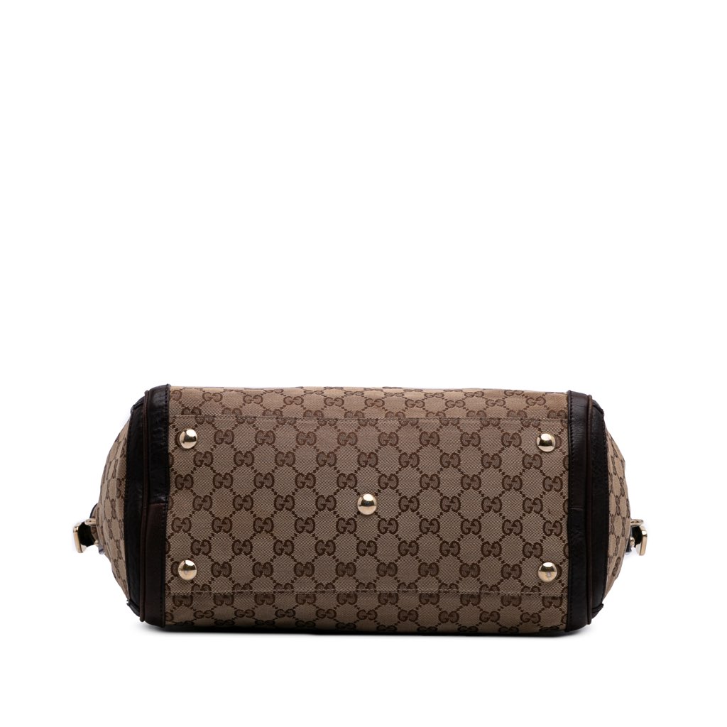Gucci GG Canvas Charm Satchel - 3