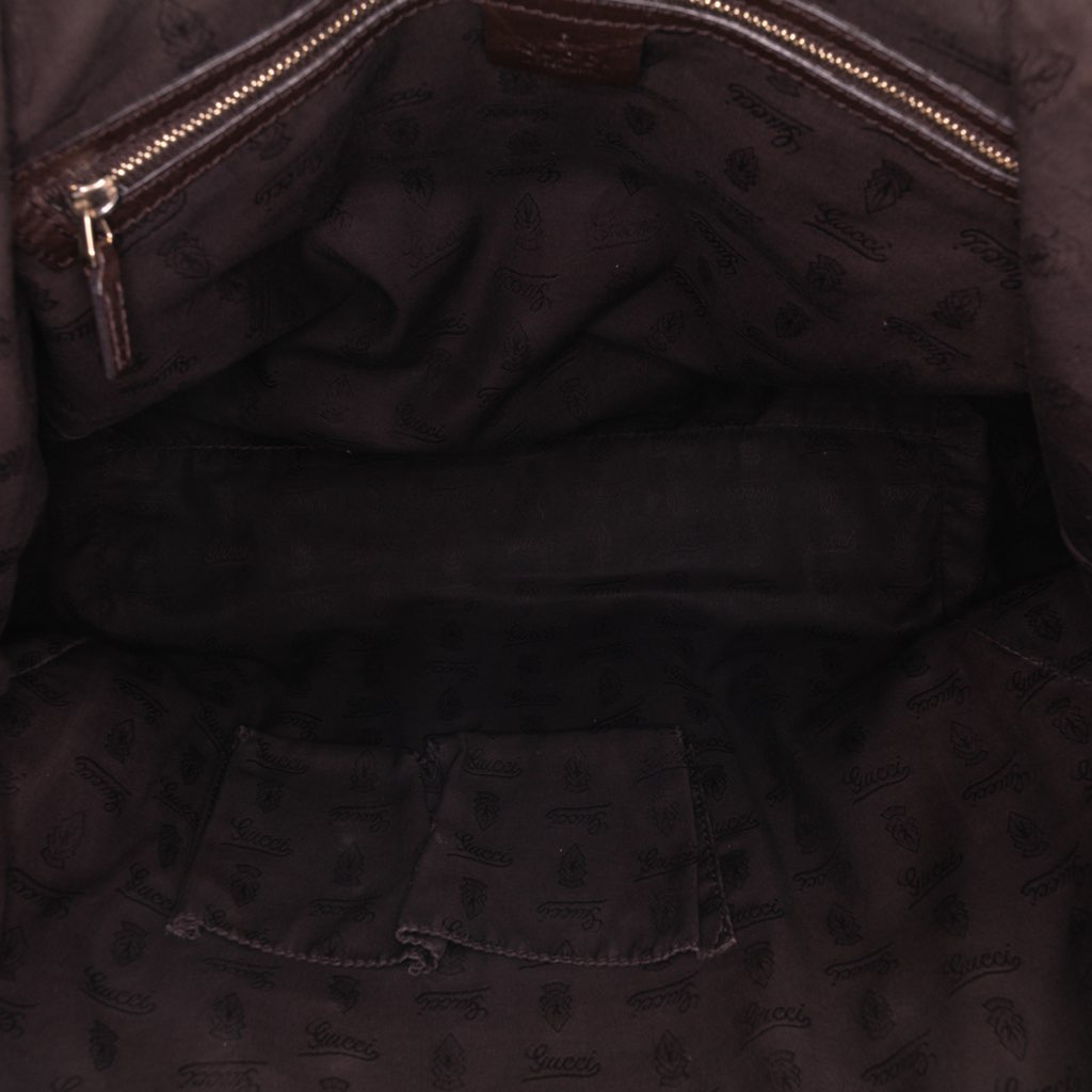 Gucci GG Canvas Charm Satchel - 4