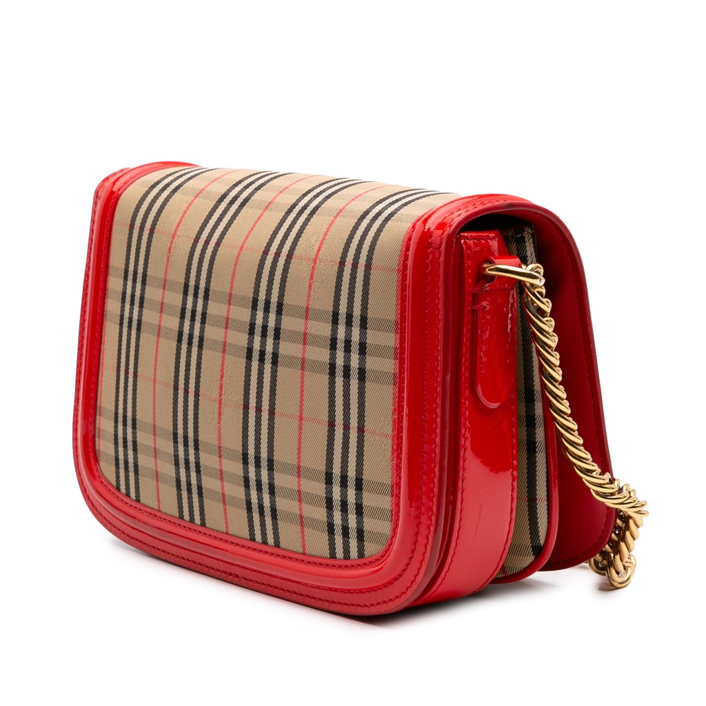 Burberry Haymarket Check Canvas 1983 Link Flap - 2