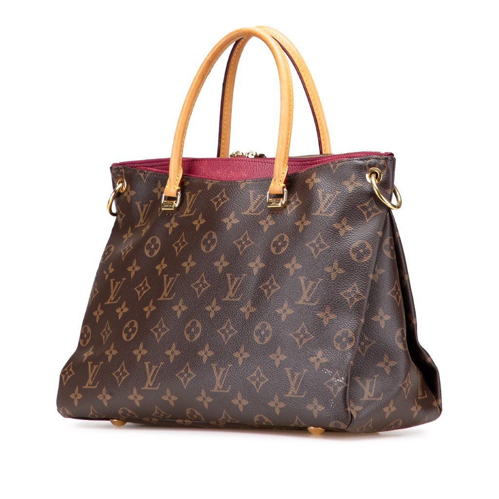 Louis Vuitton Monogram Pallas MM - Back view