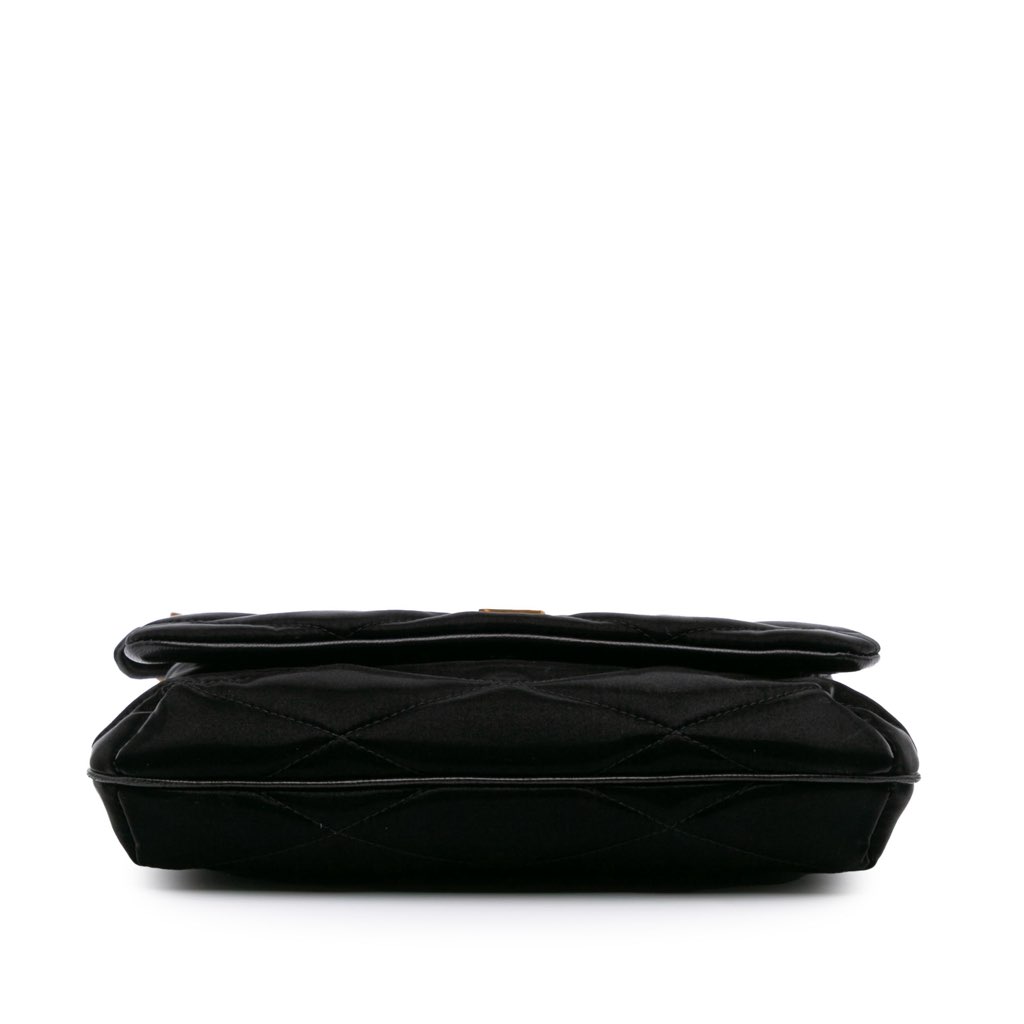 Saint Laurent Quilted Satin Le 57 Shoulder Bag - 3