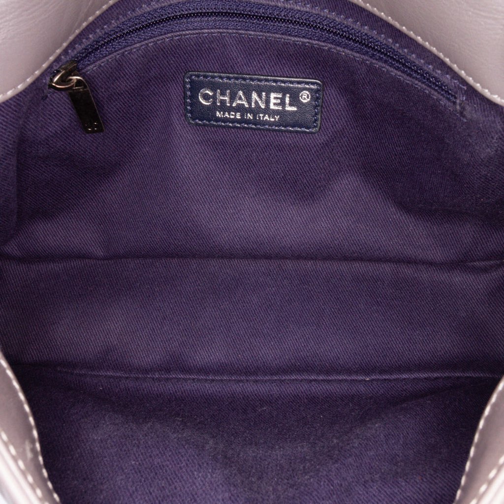 Chanel Quilted Aged Calfskin CC Square Flap - 4