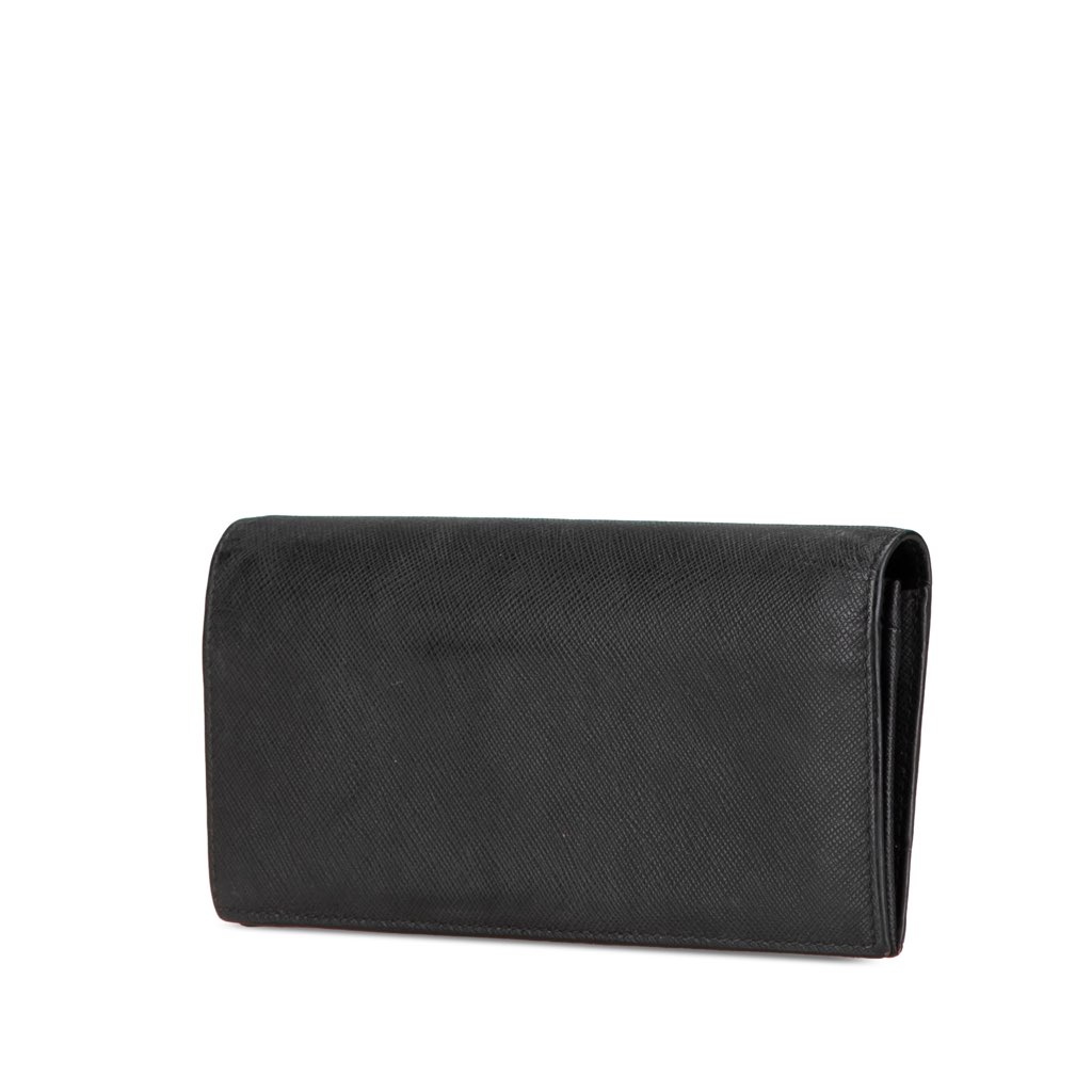 Prada Saffiano Bifold Long Wallet - 2