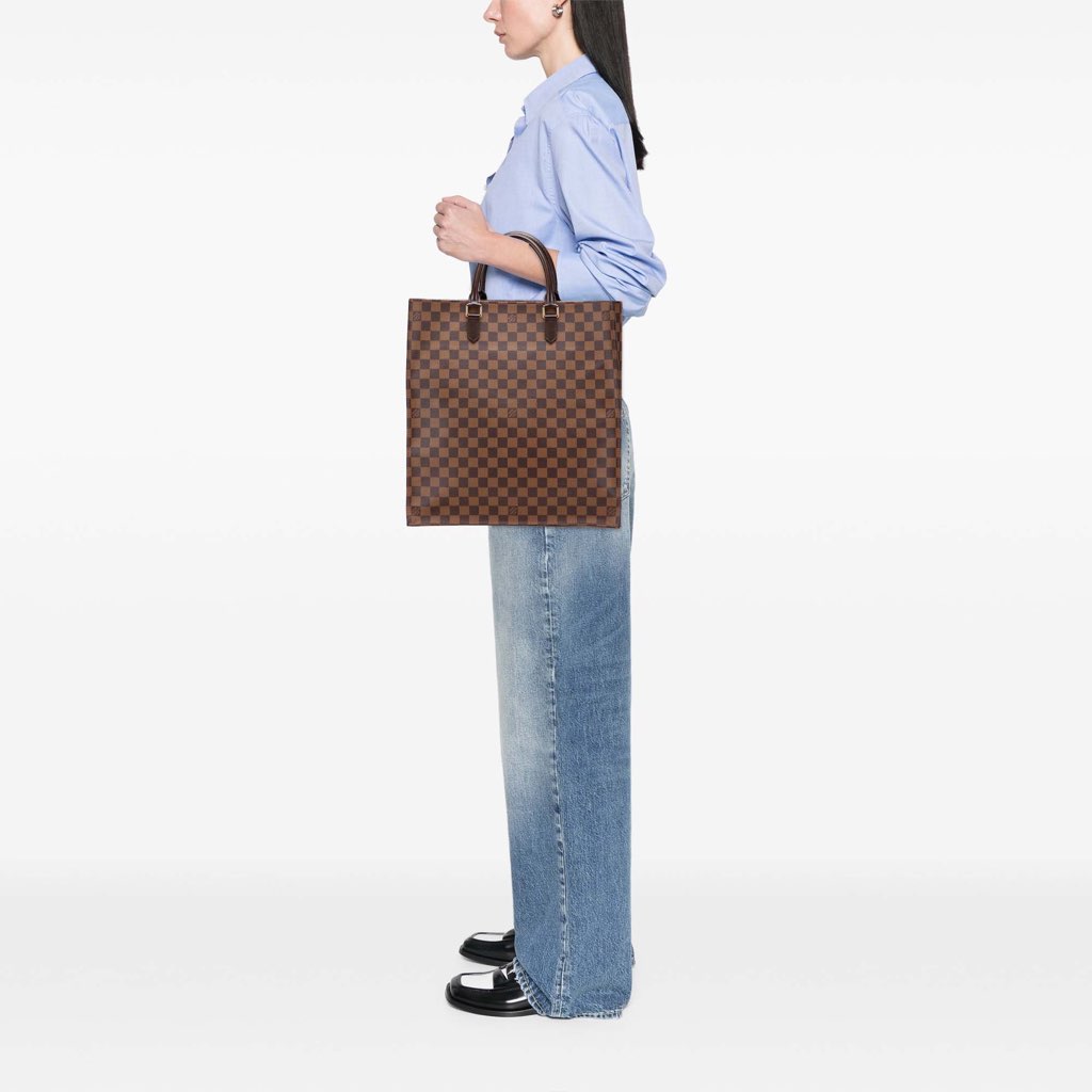 Louis Vuitton Damier Ebene Sac Plat - Image 13