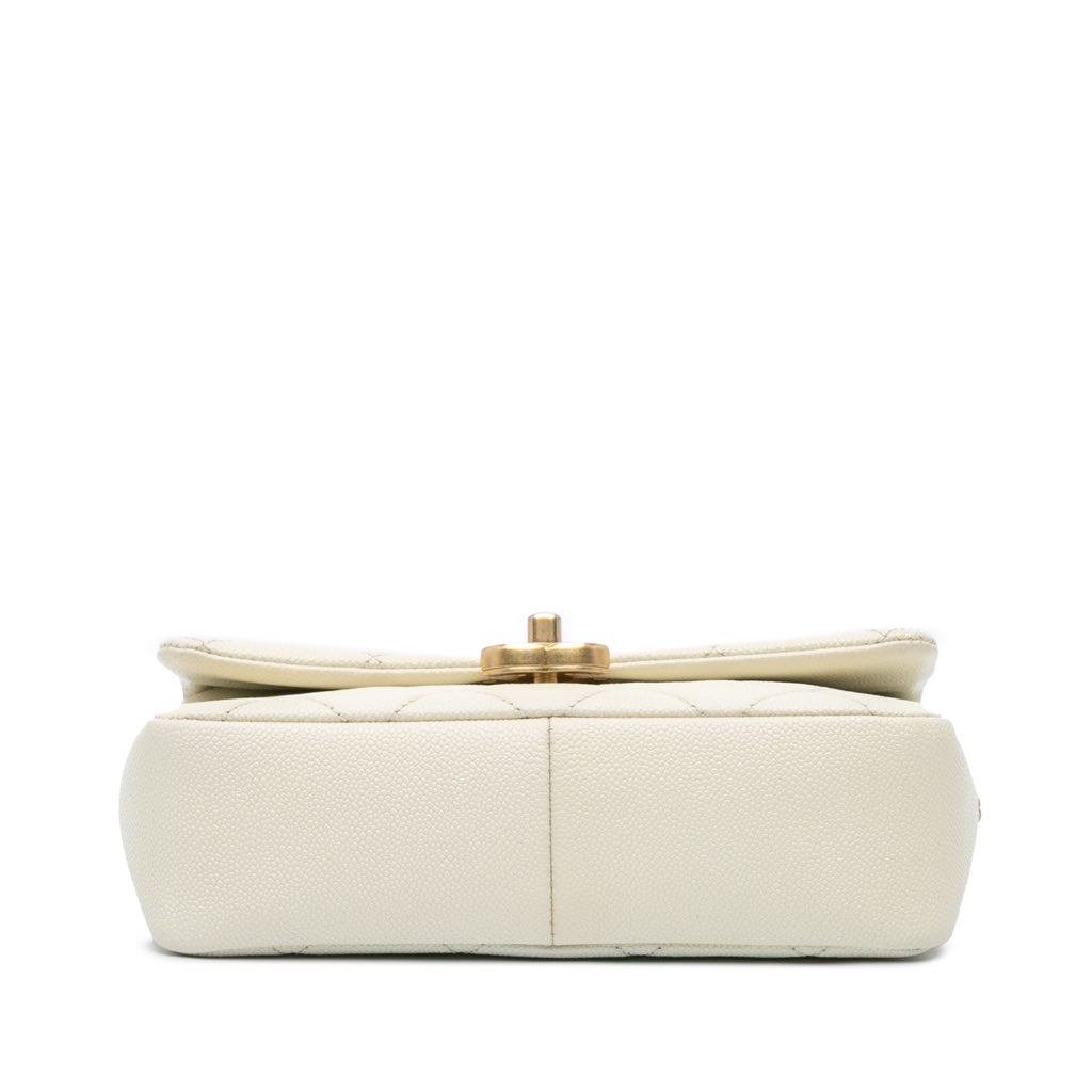 Chanel Small Quilted Caviar Chain Melody Flap - 3