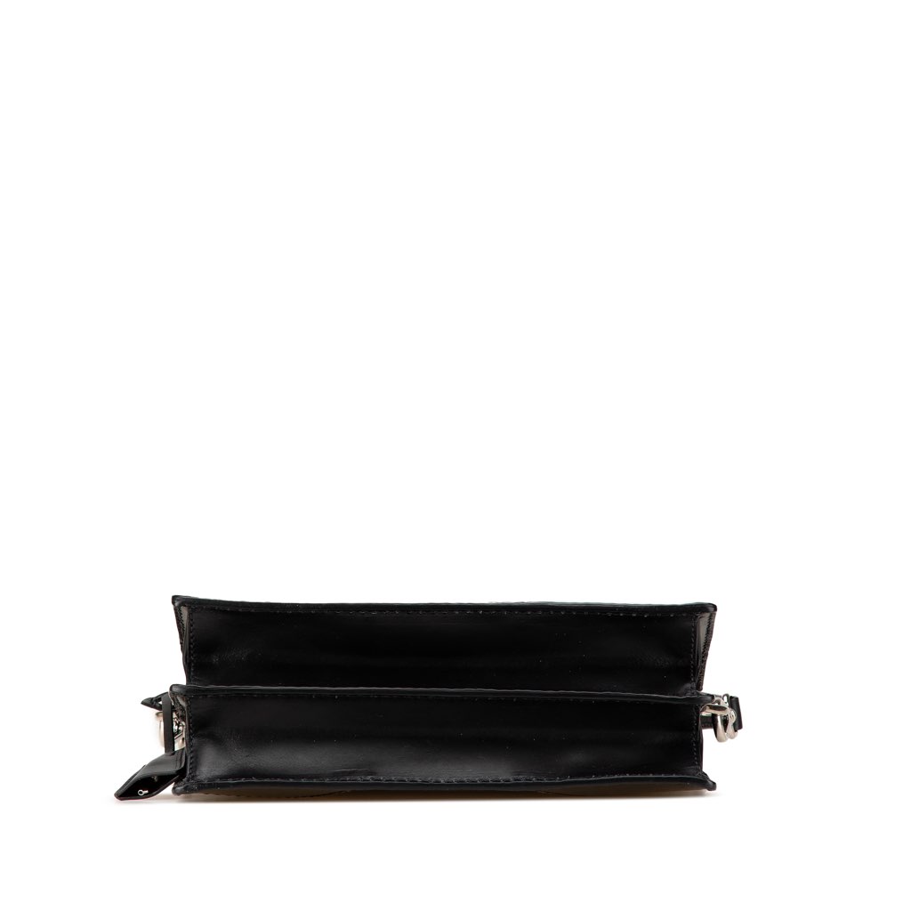 Prada Vitello Stitched Sound Lock Satchel - 3