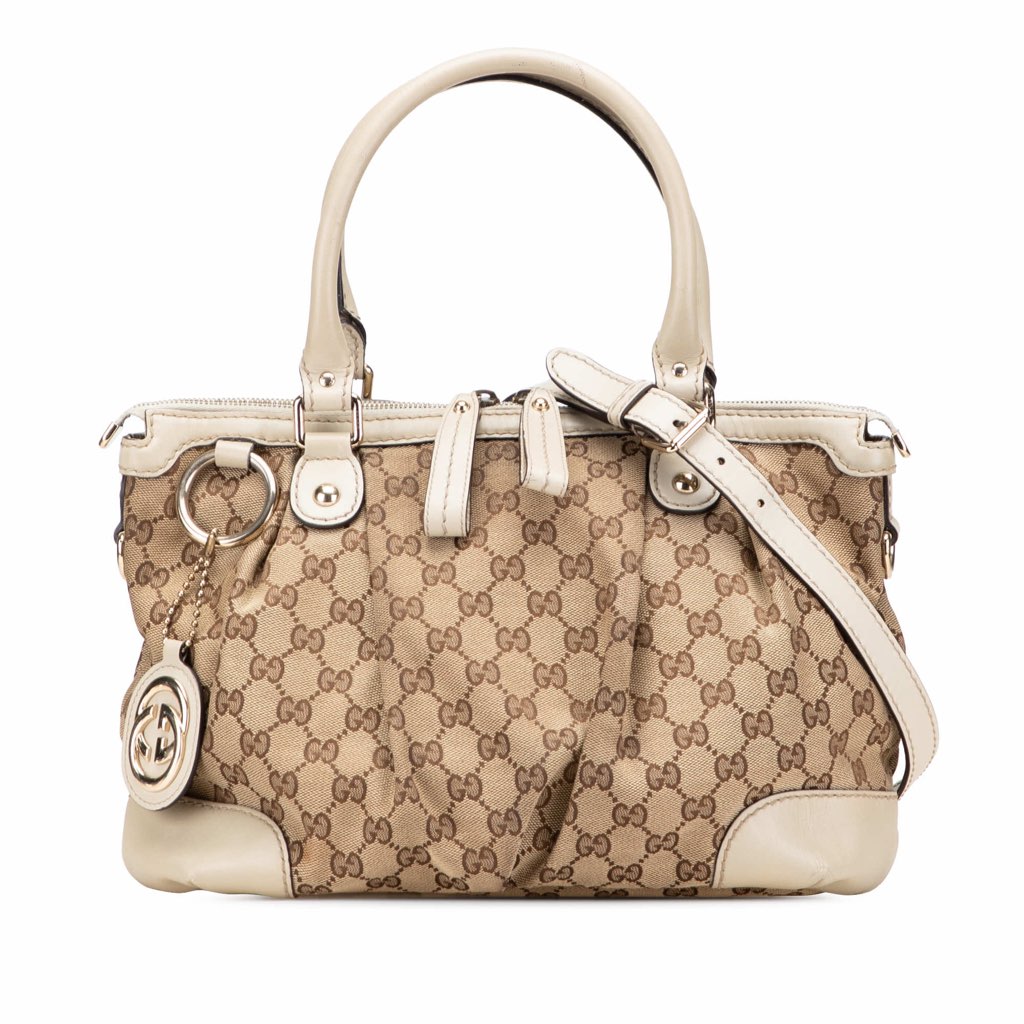 Gucci GG Canvas Sukey Satchel