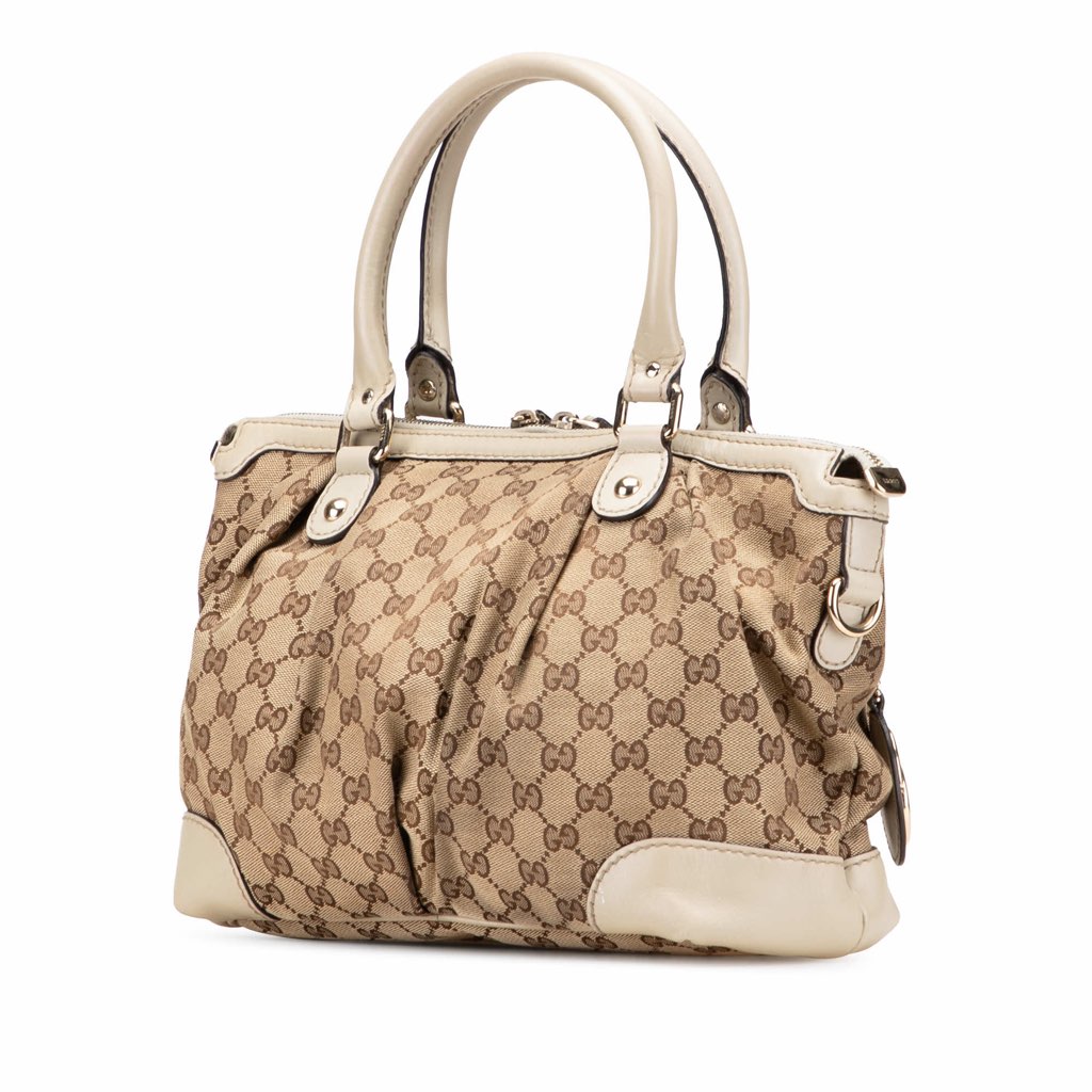 Gucci GG Canvas Sukey Satchel - 2