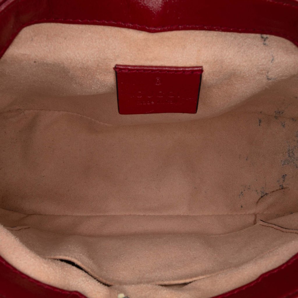 Gucci GG Marmont Matelasse Leather Torchon Top Handle Bag - 4