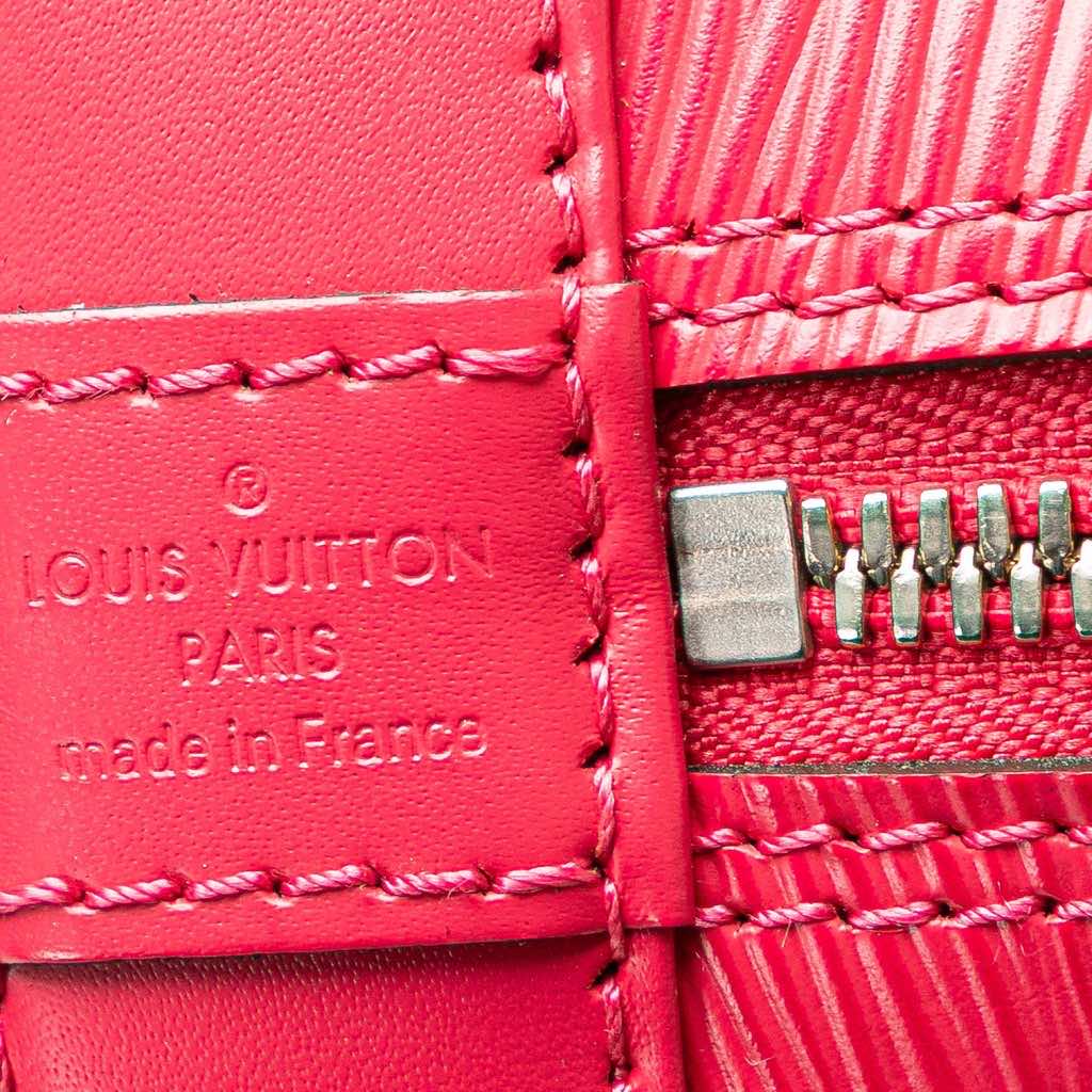 Louis Vuitton Epi Alma BB - Side view