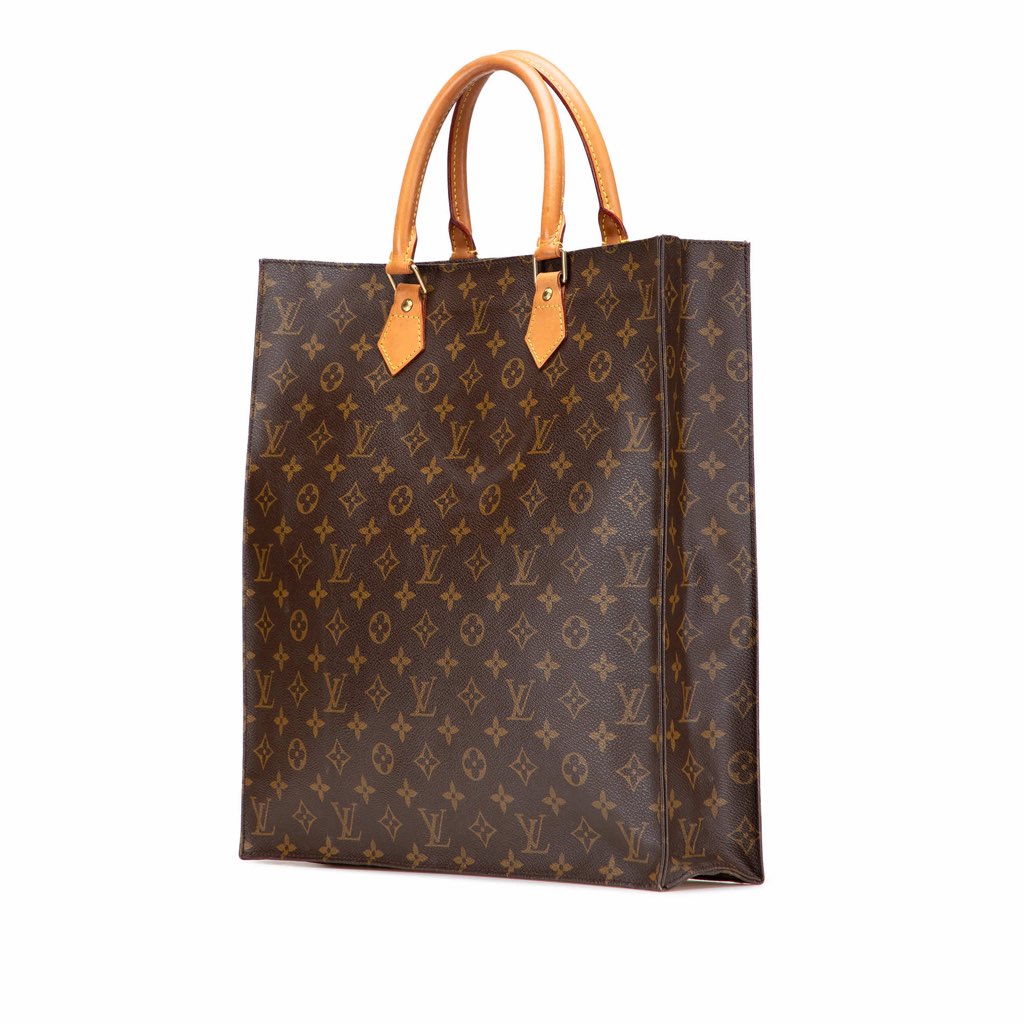 Louis Vuitton Monogram Sac Plat - Back view