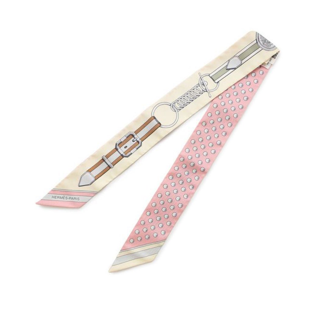 Hermès Grand Tralala Silk Twilly Scarf
