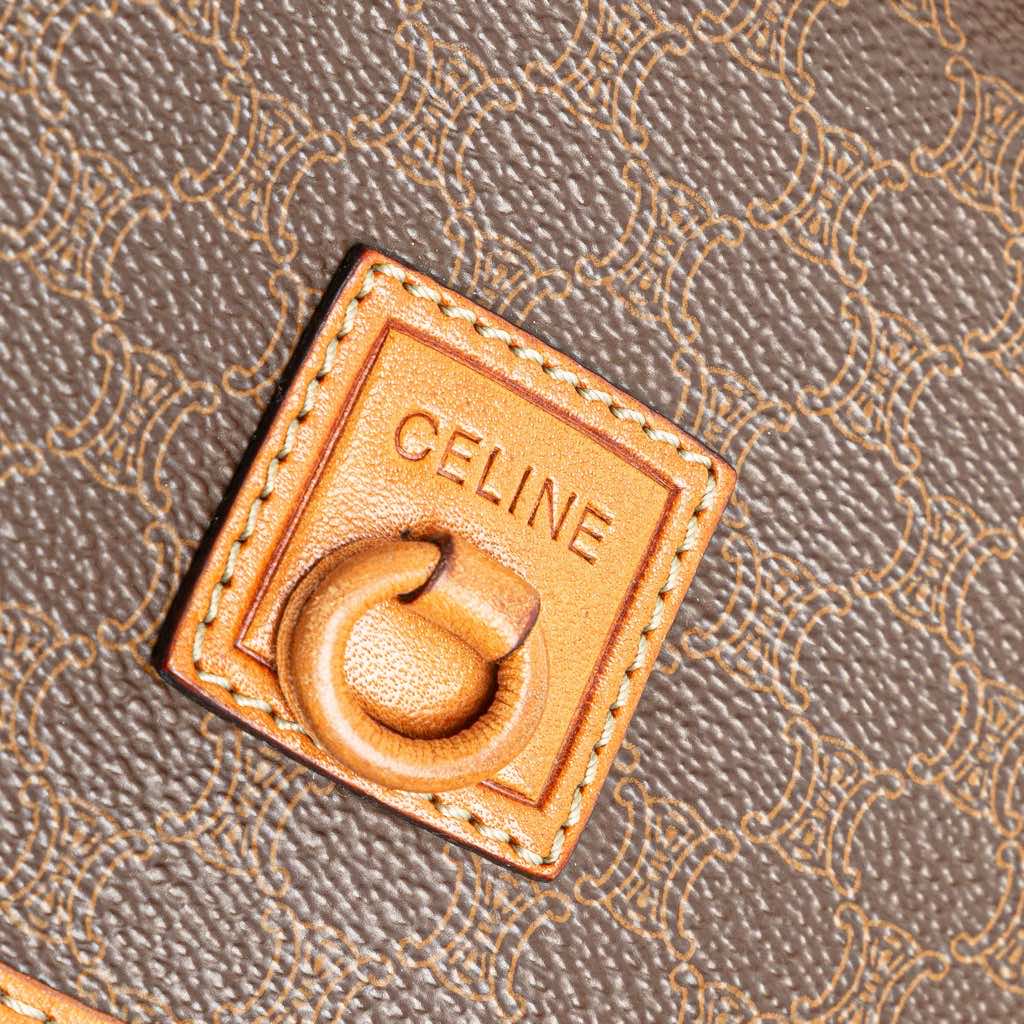Celine Macadam Coated Canvas Crossbody - Image 13